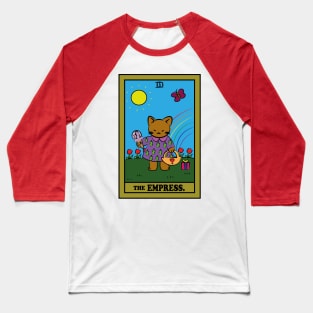 TAROT CARDS | THE EMPRESS. | CAT Baseball T-Shirt